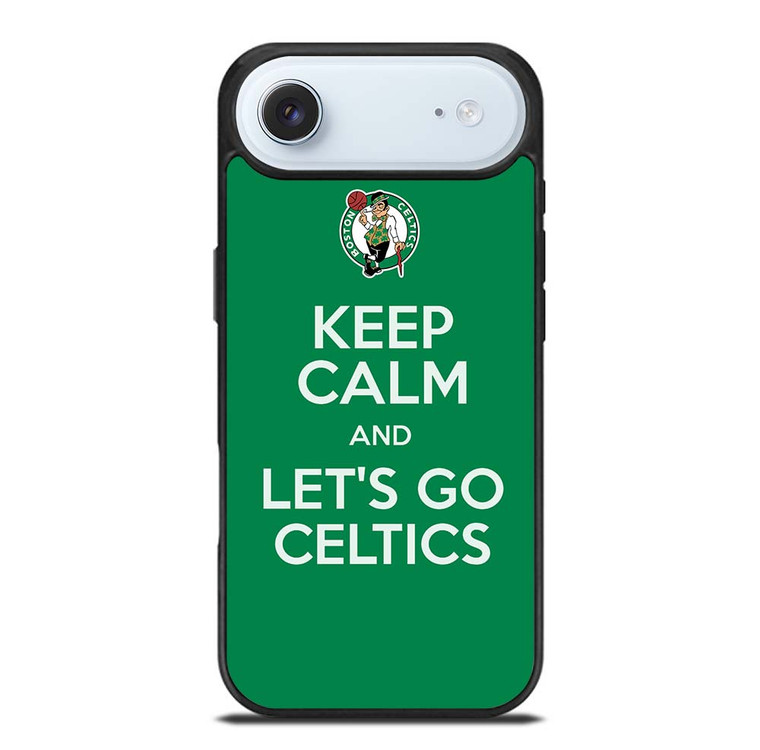 KEEP CALM AND GO BOSTON CELTICS iPhone Air Case Cover