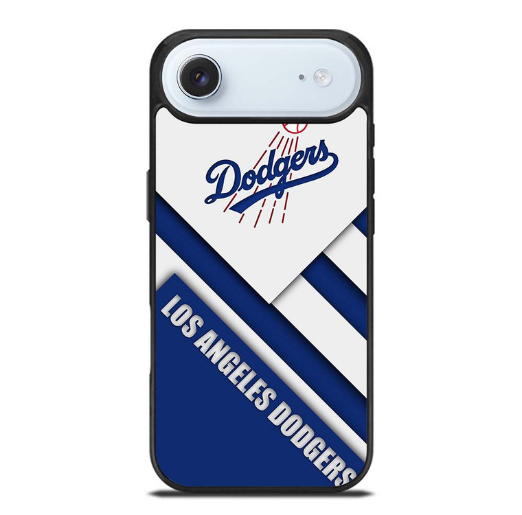 LA DODGERS WHITE BLUE STRIPS iPhone Air Case Cover