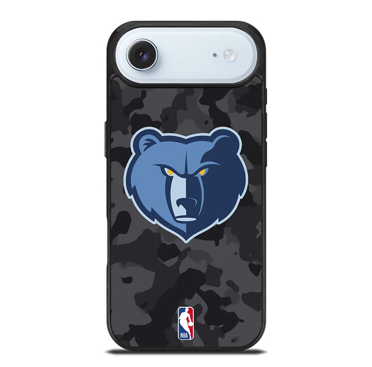MEMPHIS GRIZZLIES BLACK CAMO iPhone Air Case Cover