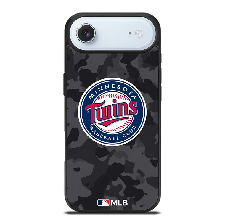 MINNESOTA TWINS BASEBALL BLACK CAMO iPhone Air Case Cover