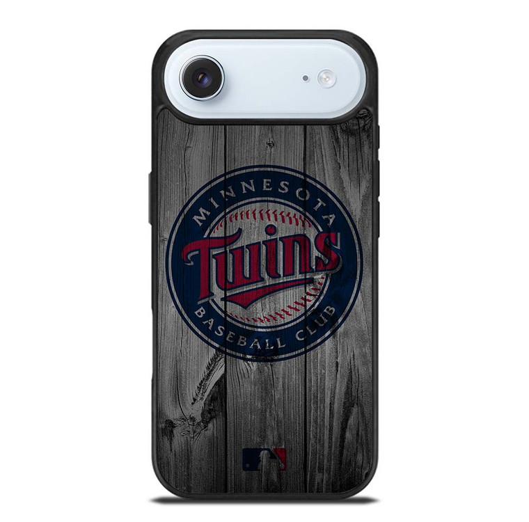 MINNESOTA TWINS BASEBALL MLB WOOD LOGO iPhone Air Case Cover