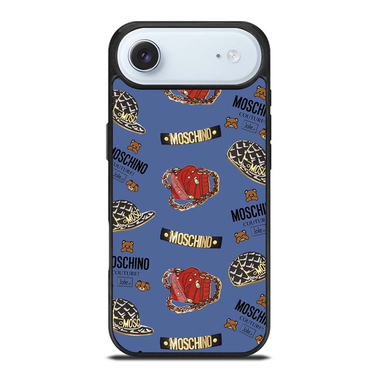 MOSCHINO BEAR COUTURE PATTERN iPhone Air Case Cover