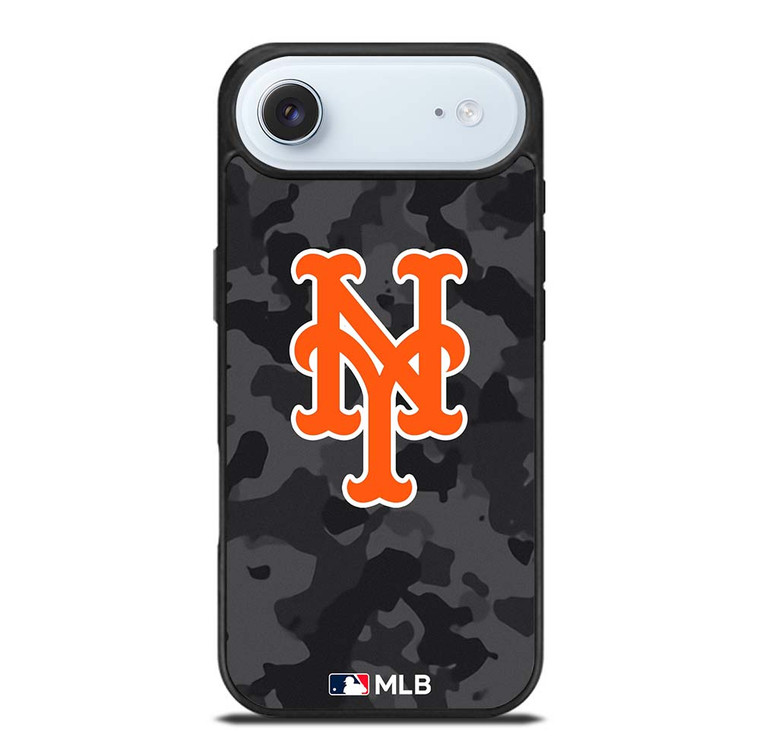 NEW YORK METS BASEBALL BLACK CAMO iPhone Air Case Cover