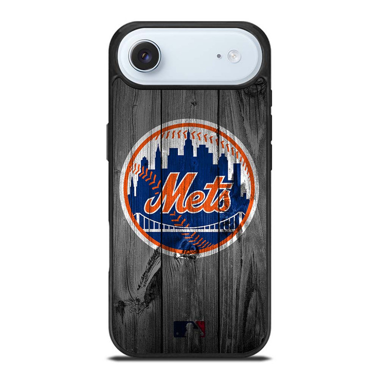 NEW YORK METS BASEBALL MLB WOOD LOGO iPhone Air Case Cover
