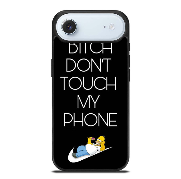 NIKE HOMER SIMPSON DONT TOUCH MY PHONE iPhone Air Case Cover