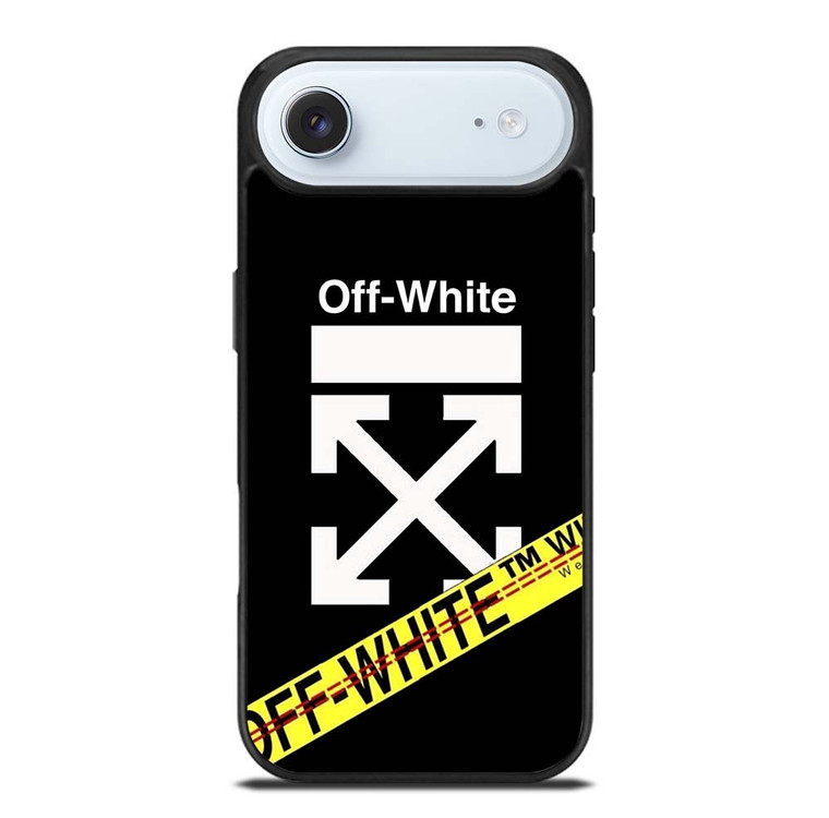 OFF WHITE YELLOW LABEL iPhone Air Case Cover