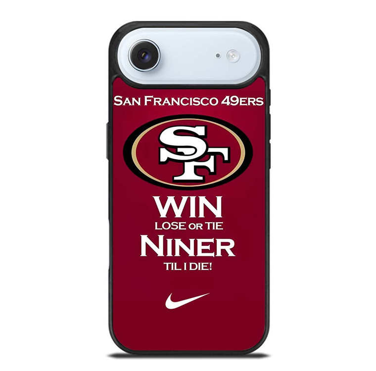 SAN FRANCISCO 49ERS TILL I DIE iPhone Air Case Cover