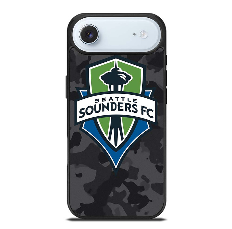 SEATTLE SOUNDERS FC MLS BLACK CAMO iPhone Air Case Cover