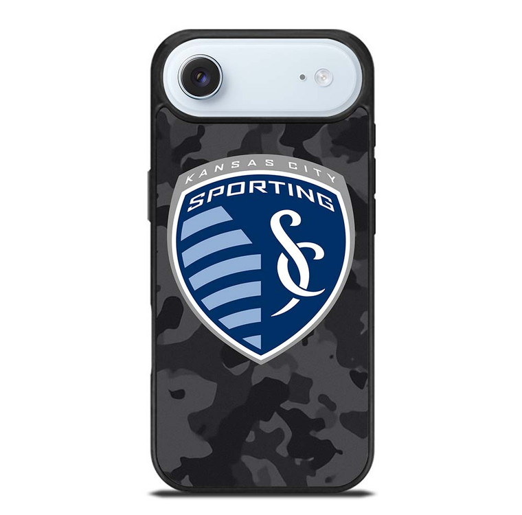 SPORTING KANSAS CITY MLS BLACK CAMO iPhone Air Case Cover