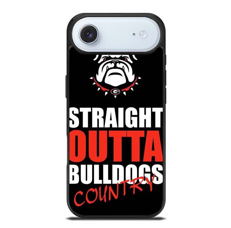 STRAIGHT OUTTA GEORGIA BULLDOGS iPhone Air Case Cover