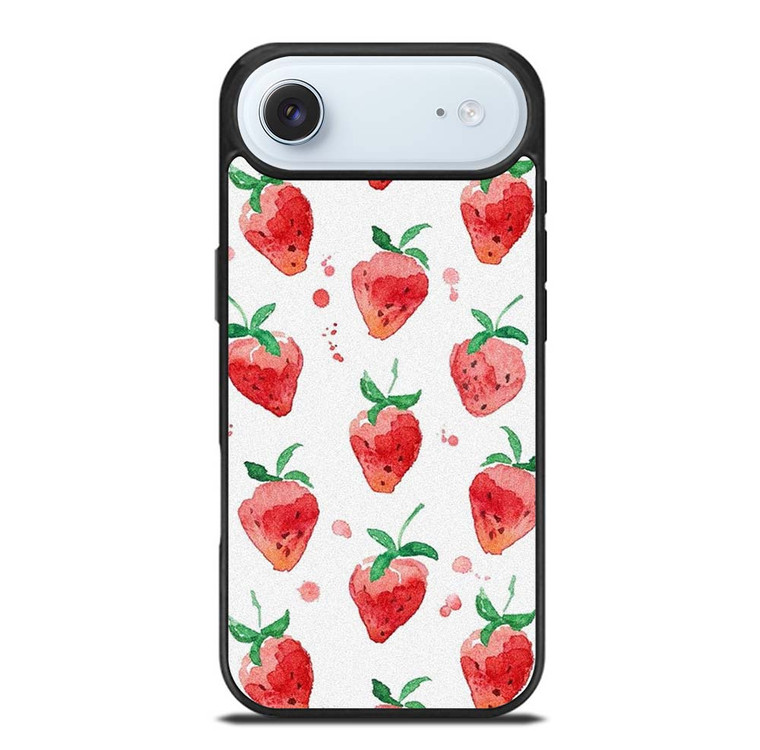 STRAWBERRY BRUSHED PATTERN iPhone Air Case Cover