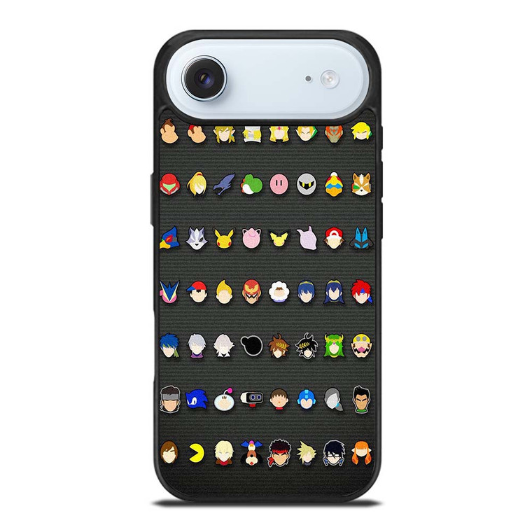 SUPER SMASH BROS ALL ICON iPhone Air Case Cover