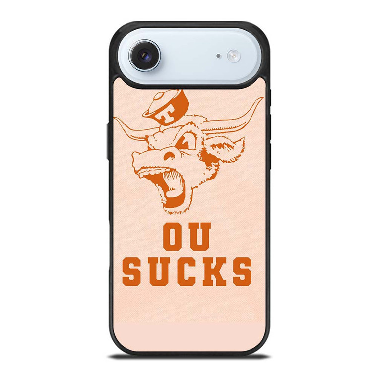 TEXAS LONGHORN ICON OU SUCKS LOGO FOOTBALL UNIVERSITY iPhone Air Case Cover