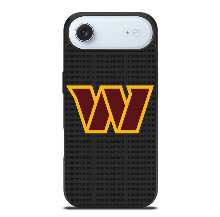 WASHINGTON COMMANDERS FOOTBALL TEXT iPhone Air Case Cover