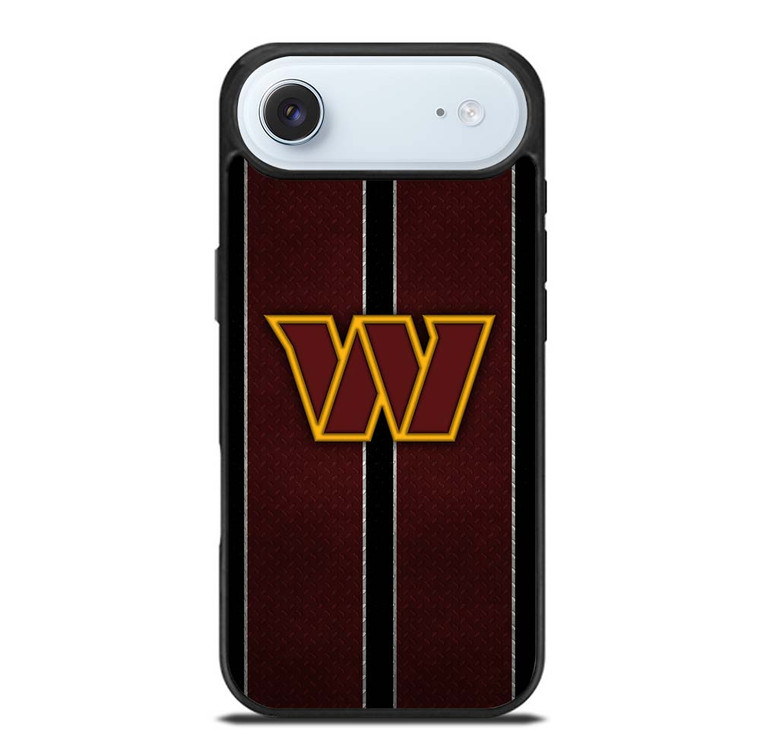 WASHINGTON COMMANDERS NFL METAL STRIPE iPhone Air Case Cover