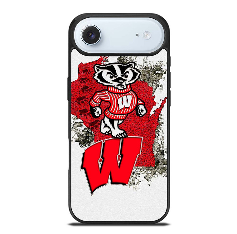 WISCONSIN BADGERS UNIVERSITY FOOTBALL LOGO iPhone Air Case Cover