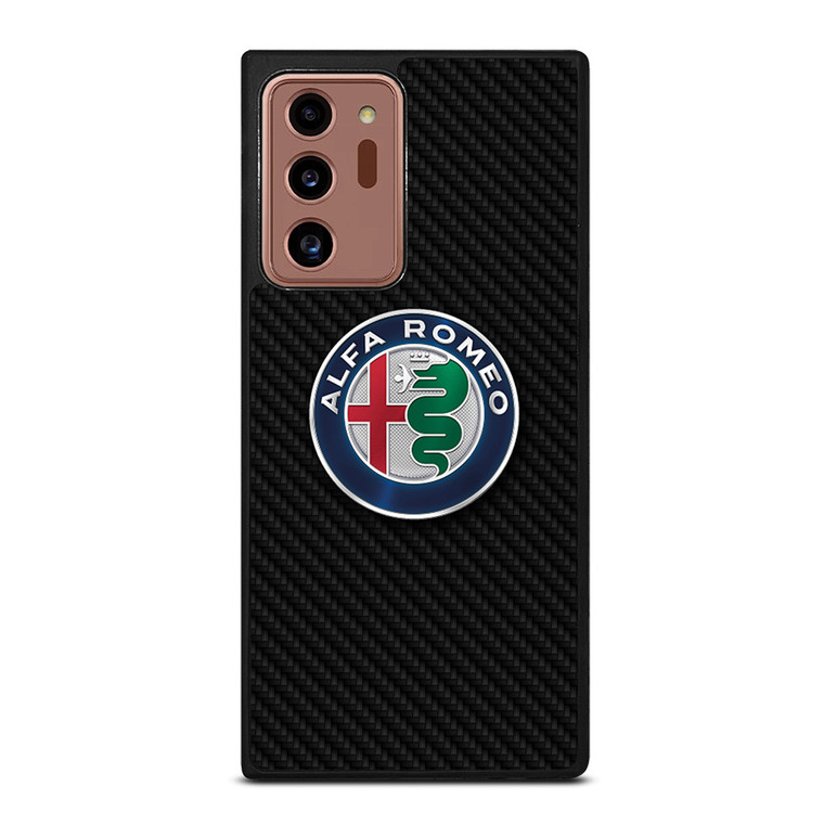 ALFA ROMEO CAR CARBON FIBER Samsung Galaxy Note 20 Ultra Case Cover