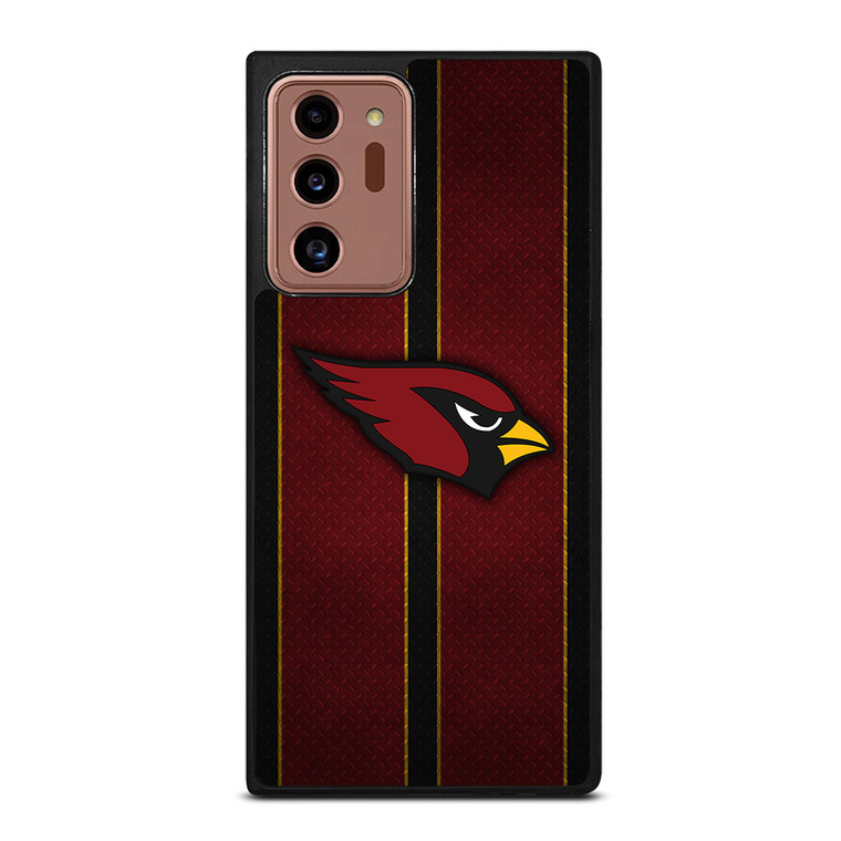 ARIZONA CARDINALS NFL METAL STRIPE Samsung Galaxy Note 20 Ultra Case Cover