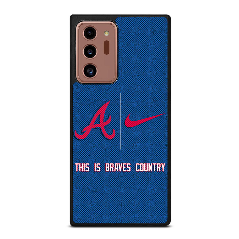 ATLANTA BRAVES NIKE MLB BASEBALL Samsung Galaxy Note 20 Ultra Case Cover