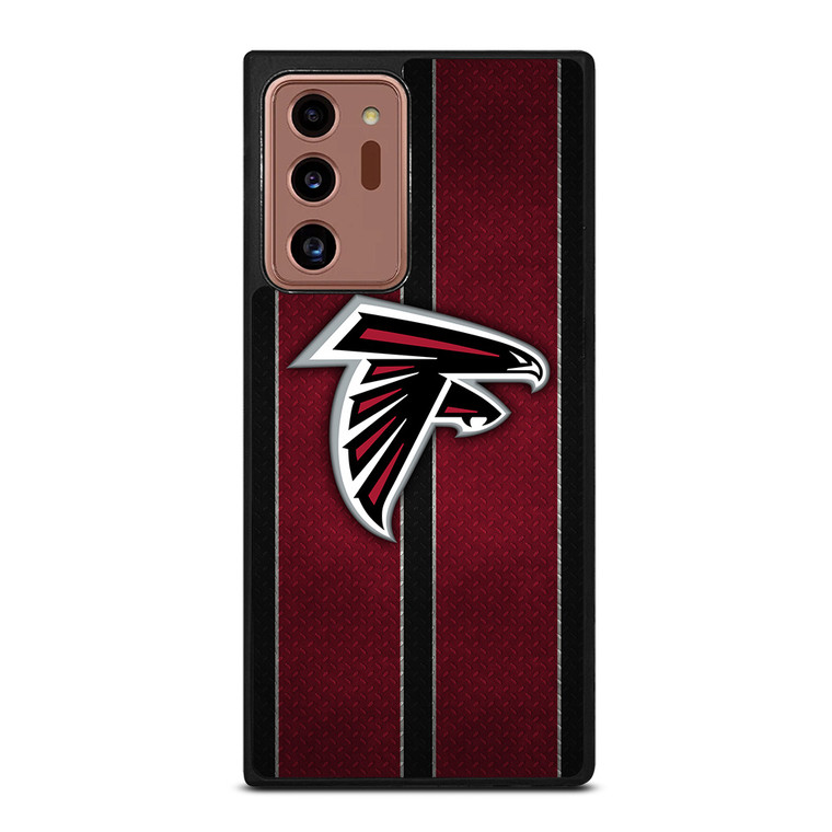 ATLANTA FALCONS NFL METAL STRIPE Samsung Galaxy Note 20 Ultra Case Cover ATLANTA FALCONS NFL METAL STRIPE Samsung Galaxy Note 20 Ultra Case Cover