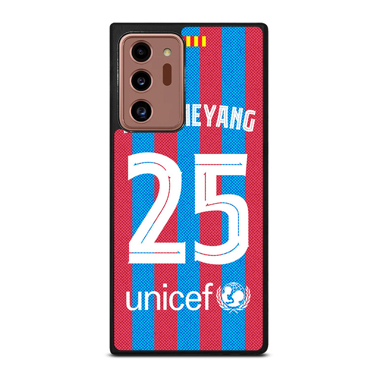 AUBAMEYANG 25 FC BARCELONA 2022 Samsung Galaxy Note 20 Ultra Case Cover