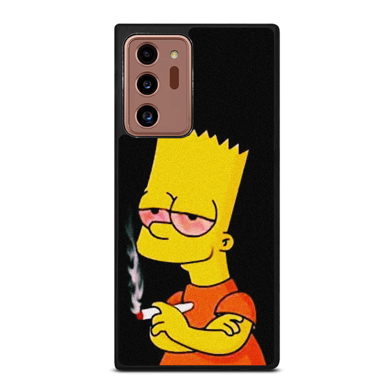BART SIMPSONS WEEDS CIGARATTE Samsung Galaxy Note 20 Ultra Case Cover