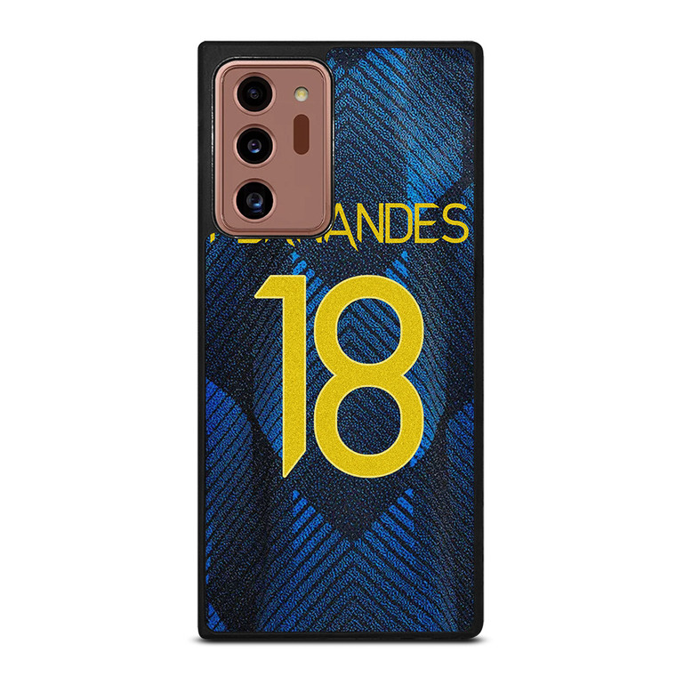 BRUNO FERNANDES MANCHESTER UNITED JERSEY Samsung Galaxy Note 20 Ultra Case Cover