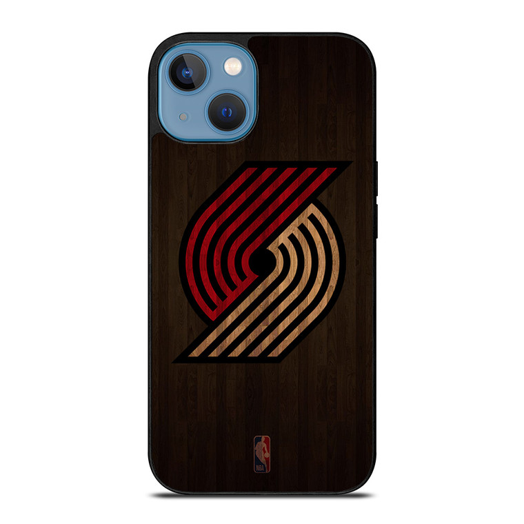 PORTLAND TRAIL BLAZERS BASKETBALL COURT NBA iPhone 13 Case Cover