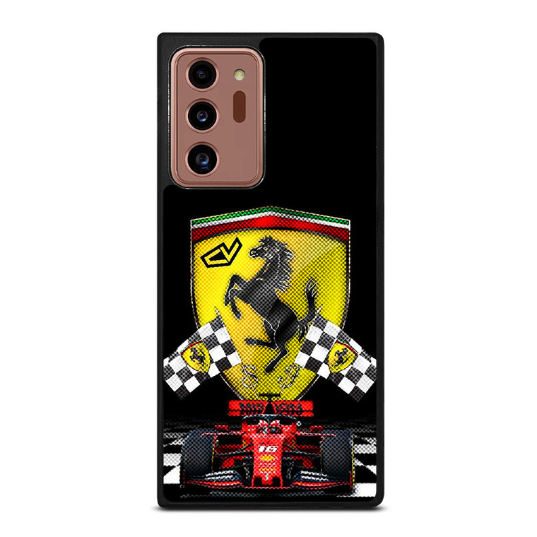 CHARLES LECLERC FERRARI FORMULA ONE F1 RACING 4 Samsung Galaxy Note 20 Ultra Case Cover