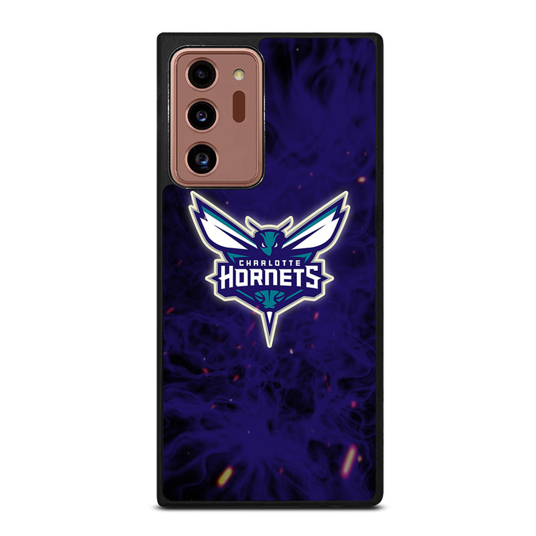 CHARLOTTE HORNETS BASKETBALL NBA FIRE Samsung Galaxy Note 20 Ultra Case Cover