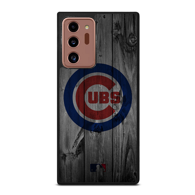 CHICAGO CUBS BASEBALL MLB WOOD LOGO Samsung Galaxy Note 20 Ultra Case Cover