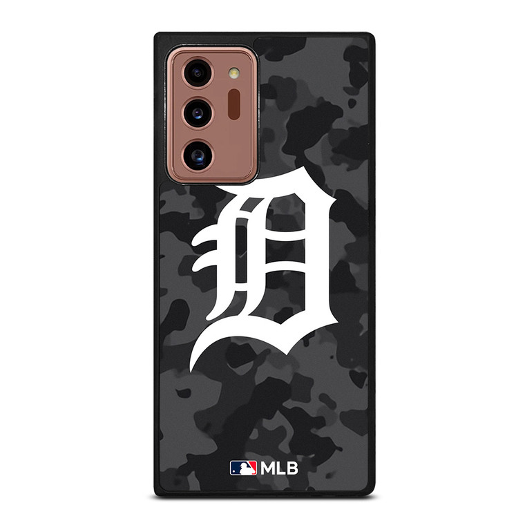 DETROIT TIGERS BASEBALL BLACK CAMO Samsung Galaxy Note 20 Ultra Case Cover
