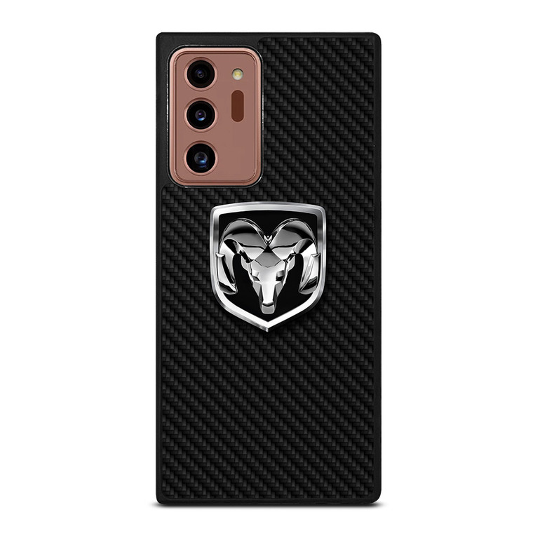 DODGE RAM CARBON FIBER Samsung Galaxy Note 20 Ultra Case Cover