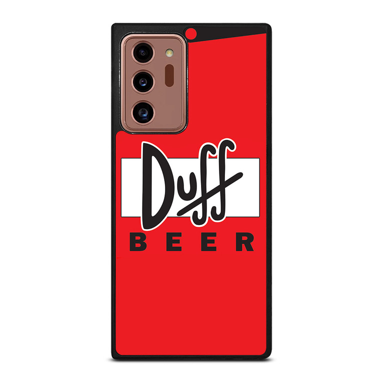 DUFF BEER THE SIMPSONS CARTOON 2 Samsung Galaxy Note 20 Ultra Case Cover