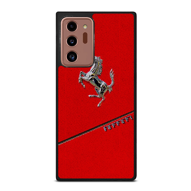 FERRARI RED CAR LOGO Samsung Galaxy Note 20 Ultra Case Cover