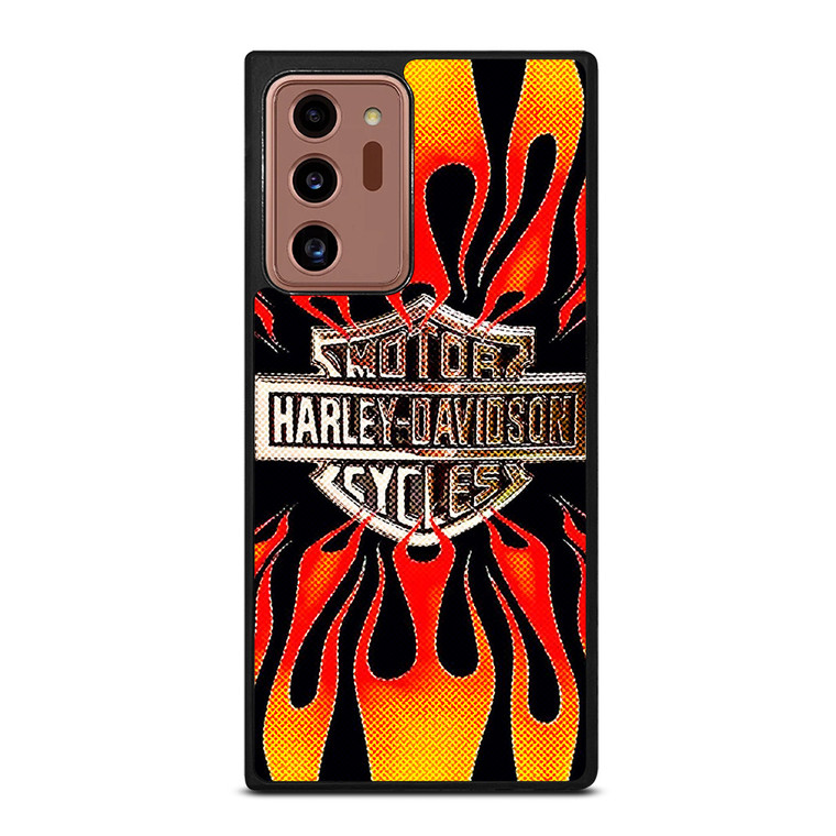 HARLAY DAVIDSON MOTOR FIRE LOGO Samsung Galaxy Note 20 Ultra Case Cover