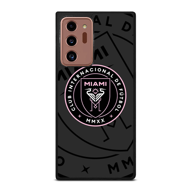 INTER MIAMI CF MLS BLACK Samsung Galaxy Note 20 Ultra Case Cover