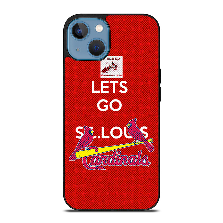 SAINT LOUIS CARDINALS MLB BASEBALL FANS iPhone 13 Case Cover