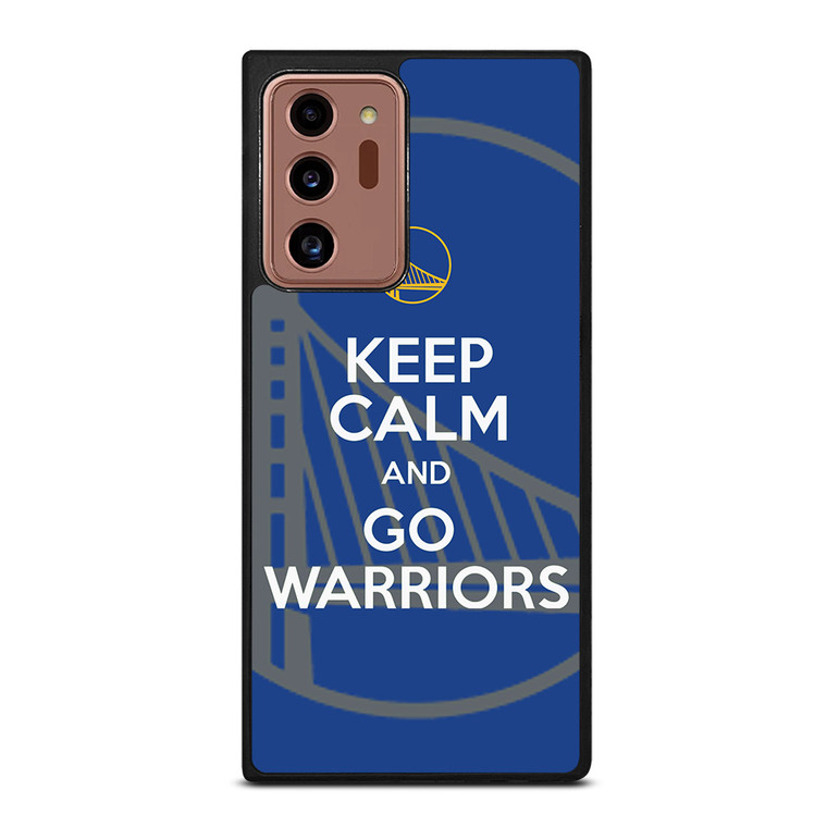 KEEP CALM AND GO GOLDEN STATE WARRIORS Samsung Galaxy Note 20 Ultra Case Cover