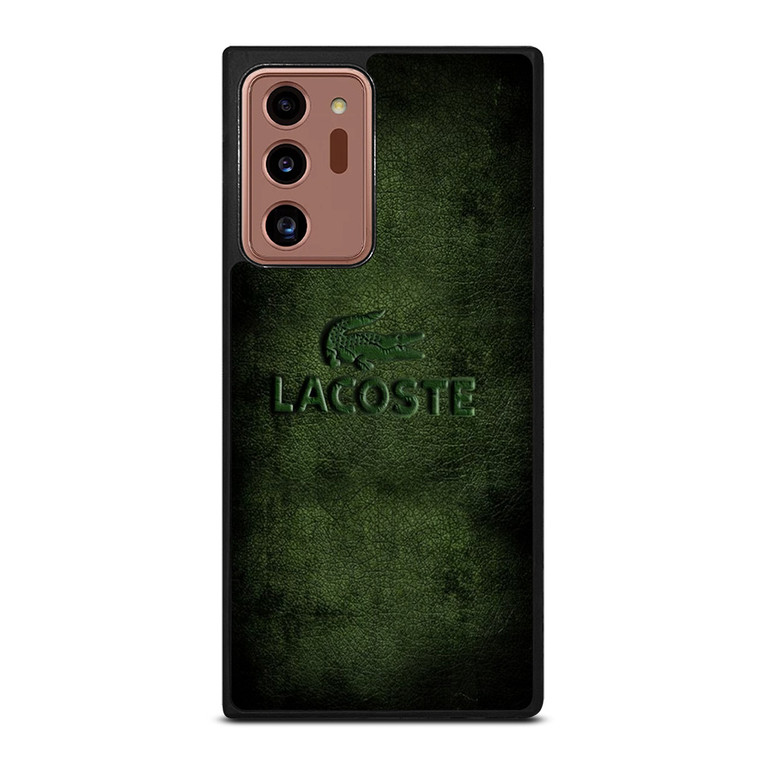 LACOSTE LEATHER Samsung Galaxy Note 20 Ultra Case Cover