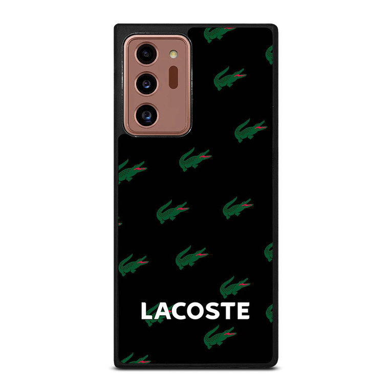 LACOSTE LOGO PATTERN Samsung Galaxy Note 20 Ultra Case Cover