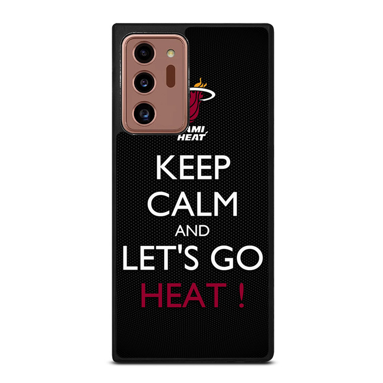 LETS GO MIAMI HEAT NBA BASKETBALL 2 Samsung Galaxy Note 20 Ultra Case Cover