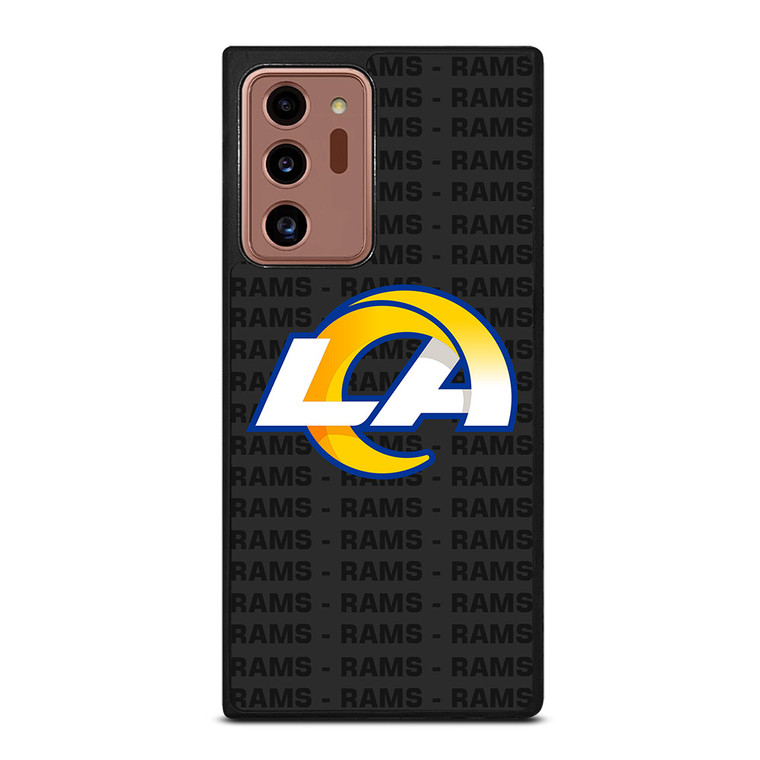 LOS ANGELES RAMS FOOTBALL TEXT Samsung Galaxy Note 20 Ultra Case Cover