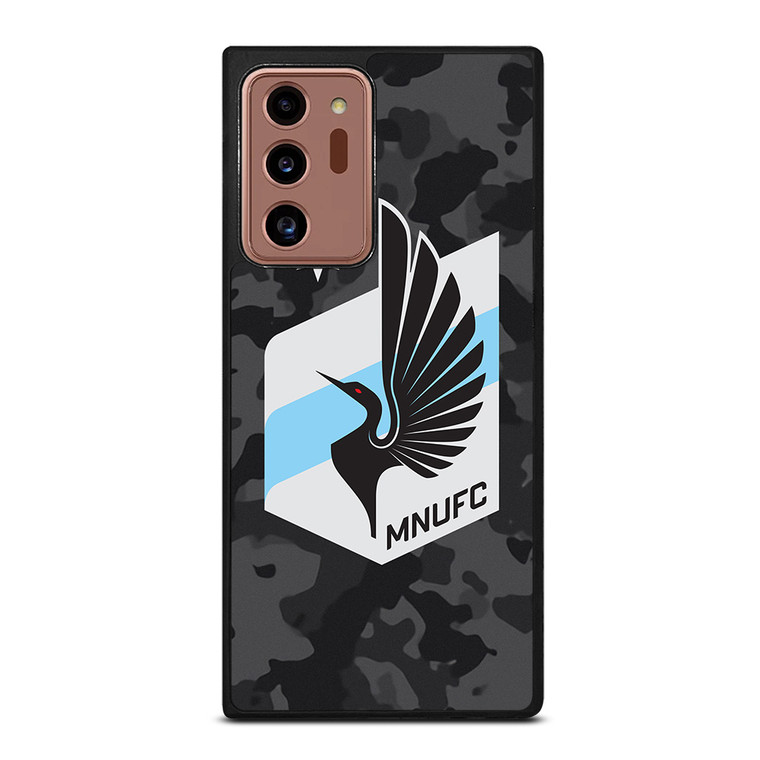 MINNESOTA UNITED FC MLS BLACK CAMO Samsung Galaxy Note 20 Ultra Case Cover