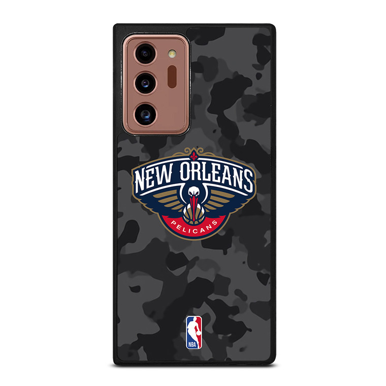 NEW ORLEANS PELICANS BLACK CAMO Samsung Galaxy Note 20 Ultra Case Cover