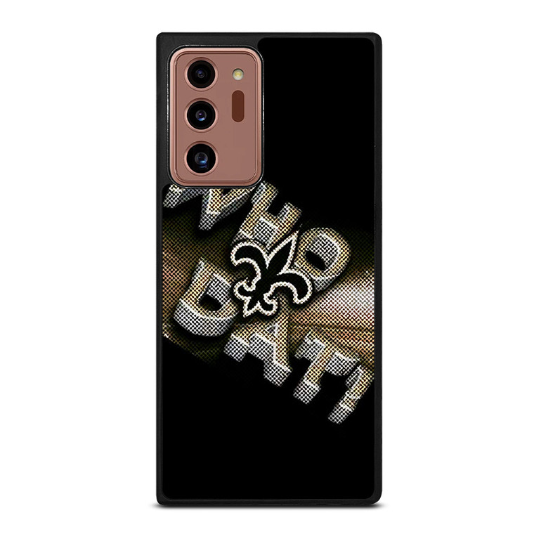 NEW ORLEANS SAINTS NFL FOOTBALL WHO DAT CHANTS Samsung Galaxy Note 20 Ultra Case Cover