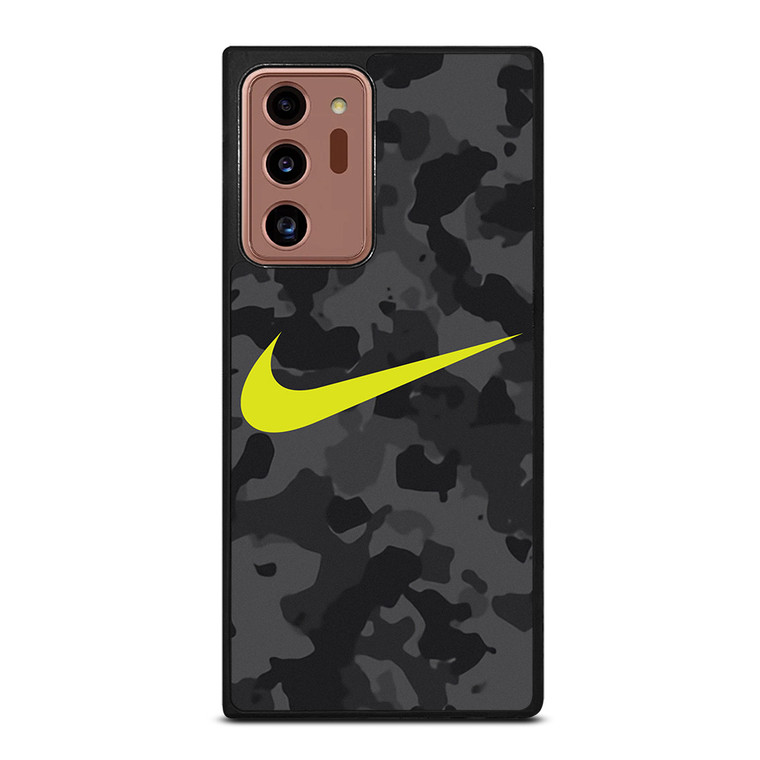NIKE SWOOSH BLACK CAMO Samsung Galaxy Note 20 Ultra Case Cover
