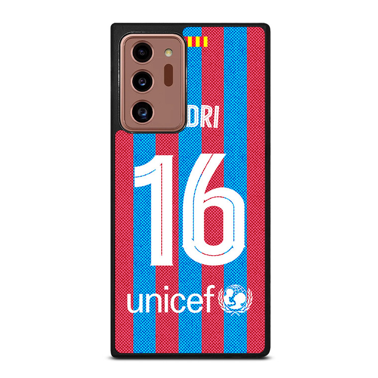PEDRI 16 FC BARCELONA 2022 Samsung Galaxy Note 20 Ultra Case Cover