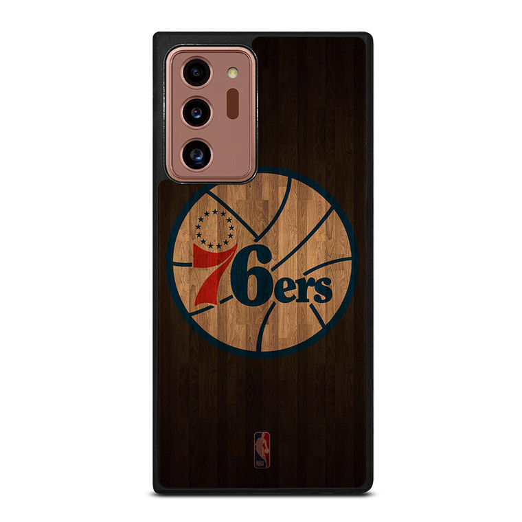 PHILADELPHIA 76ERS BASKETBALL COURT NBA Samsung Galaxy Note 20 Ultra Case Cover