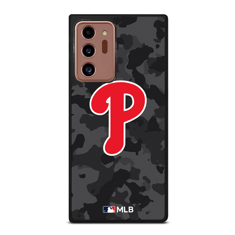 PHILADELPHIA PHILLIES BASEBALL BLACK CAMO Samsung Galaxy Note 20 Ultra Case Cover